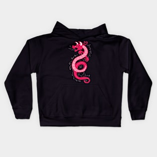 Year Of The Dragon | Sakura Sticker Version Kids Hoodie